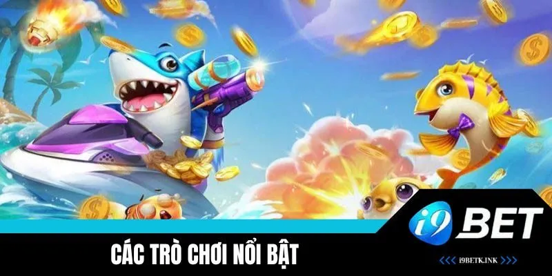 Sảnh game có nhiều trò chơi hấp dẫn